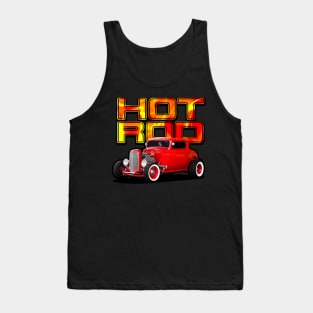 Auto Series Hot Rod Fire Tank Top